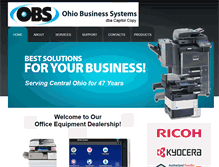 Tablet Screenshot of ohiobusinesssystems.com